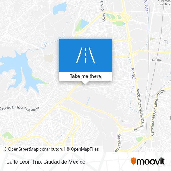 Calle León Trip map