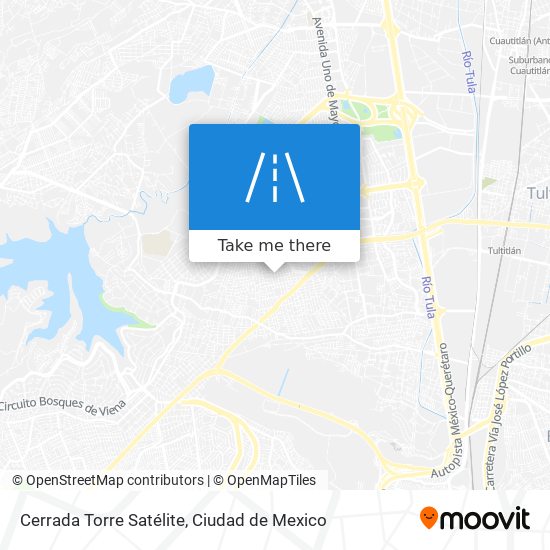 Cerrada Torre Satélite map