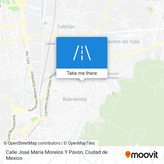 Calle José María Morelos Y Pavón map