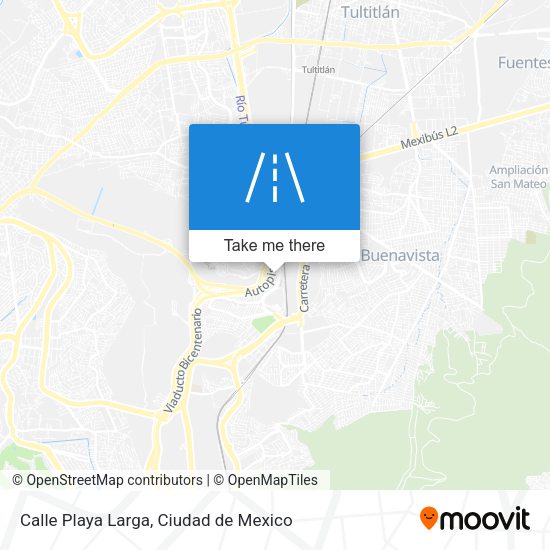 Calle Playa Larga map