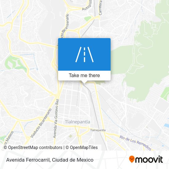 Avenida Ferrocarril map