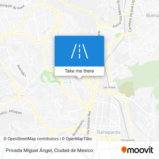 Privada Miguel Ángel map