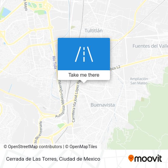 Cerrada de Las Torres map