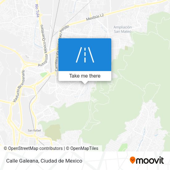Calle Galeana map