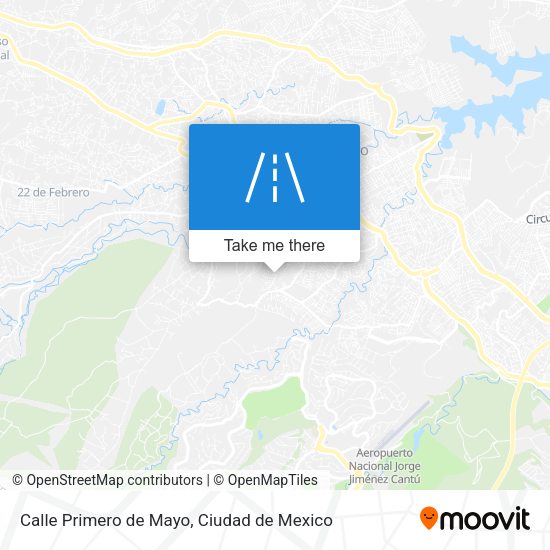 Calle Primero de Mayo map