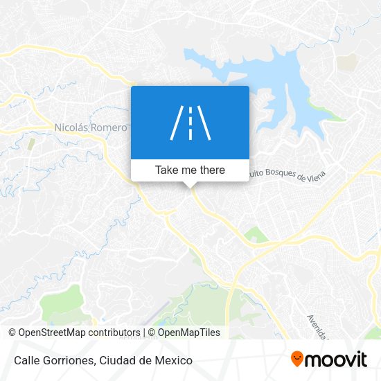 Calle Gorriones map