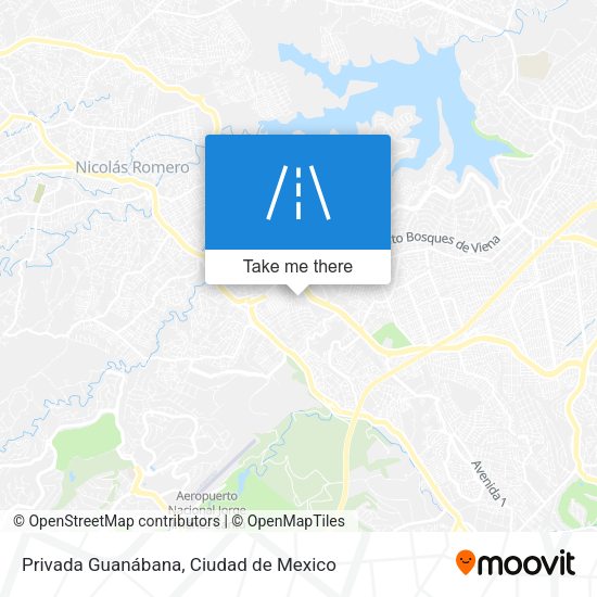 Mapa de Privada Guanábana