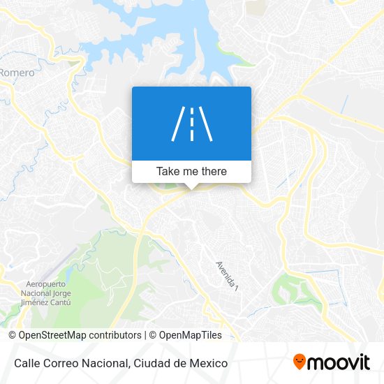 Calle Correo Nacional map