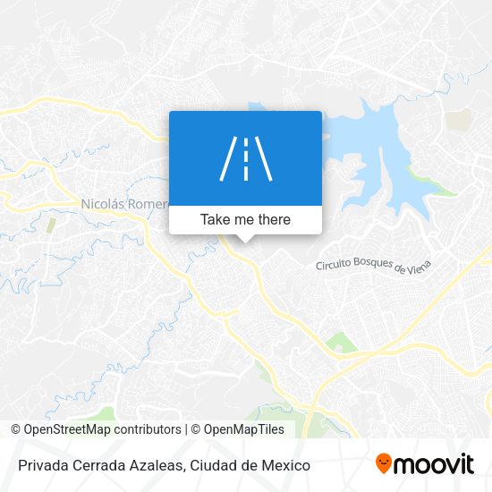 Mapa de Privada Cerrada Azaleas