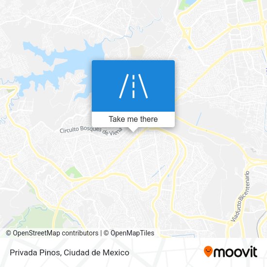 Privada Pinos map