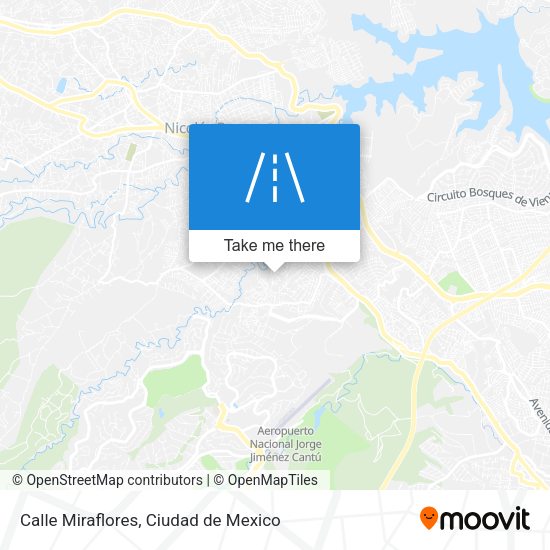 Mapa de Calle Miraflores