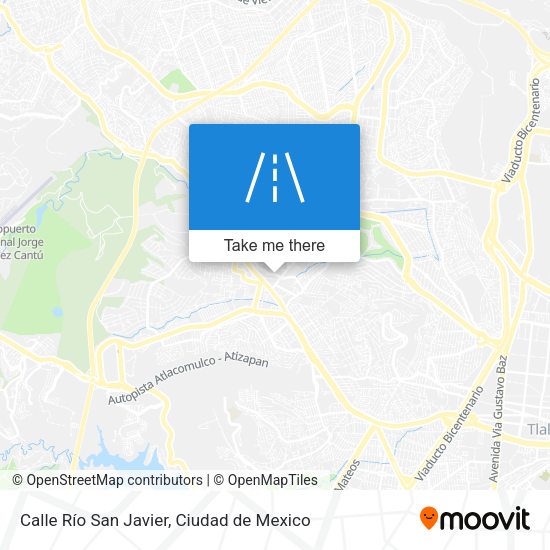 Calle Río San Javier map