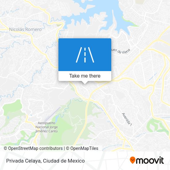 Privada Celaya map