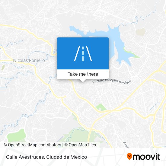 Calle Avestruces map
