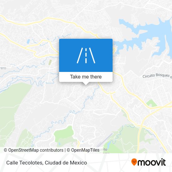 Calle Tecolotes map