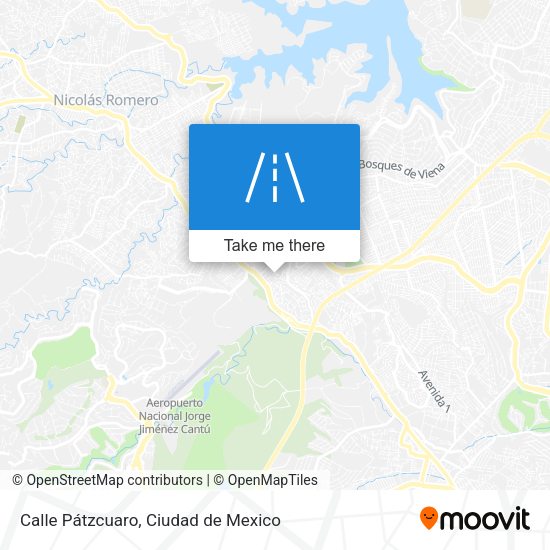 Calle Pátzcuaro map