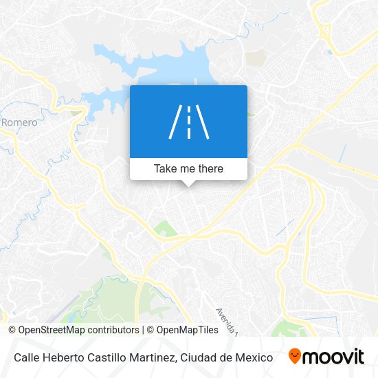 Mapa de Calle Heberto Castillo Martinez
