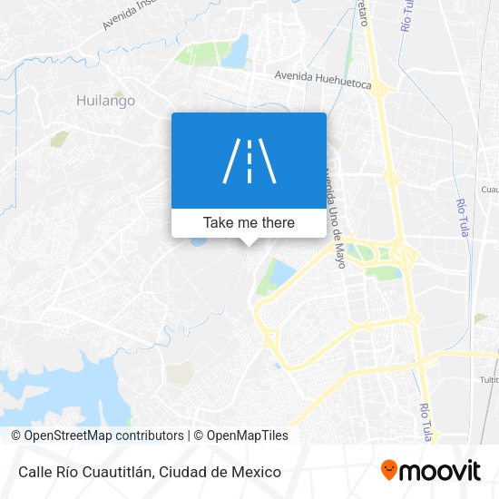 Calle Río Cuautitlán map