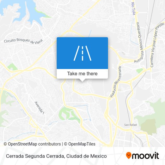 Cerrada Segunda Cerrada map