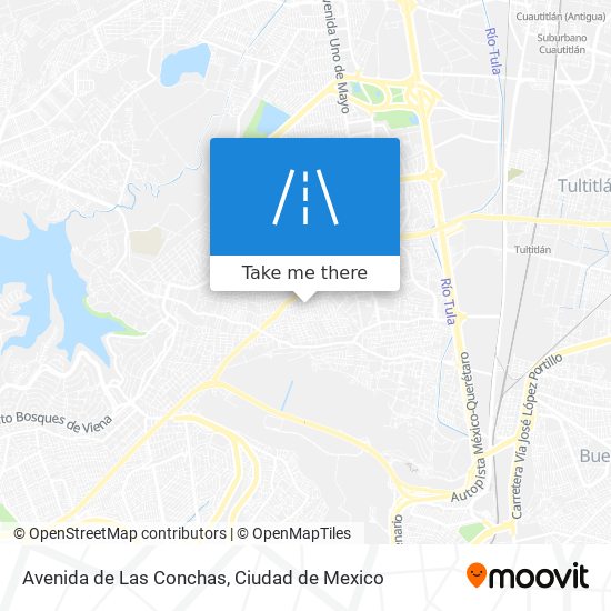 Mapa de Avenida de Las Conchas