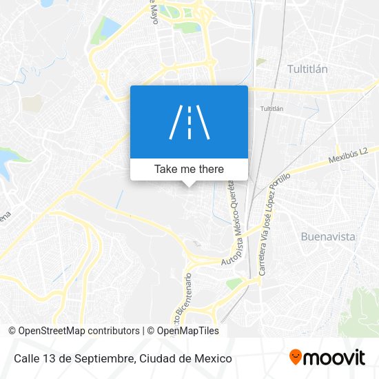 Calle 13 de Septiembre map