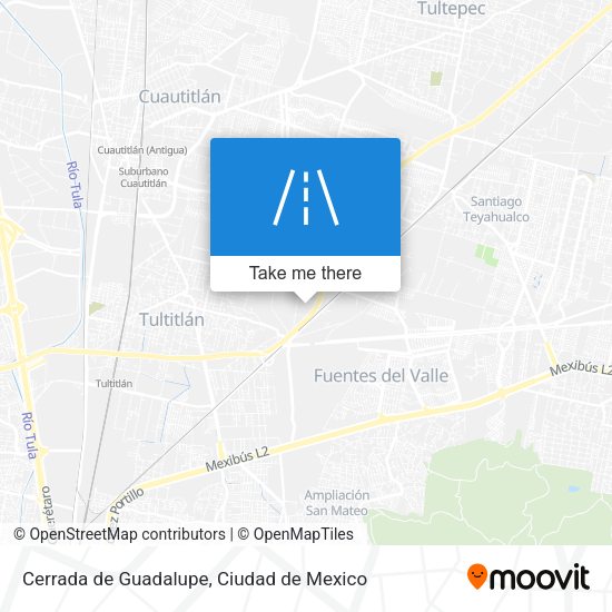 Cerrada de Guadalupe map