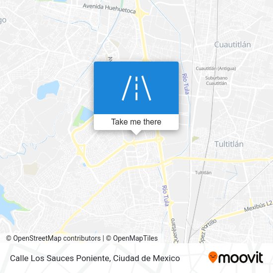 Calle Los Sauces Poniente map