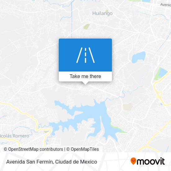 Avenida San Fermín map