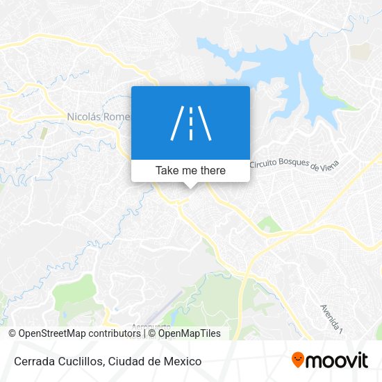 Cerrada Cuclillos map