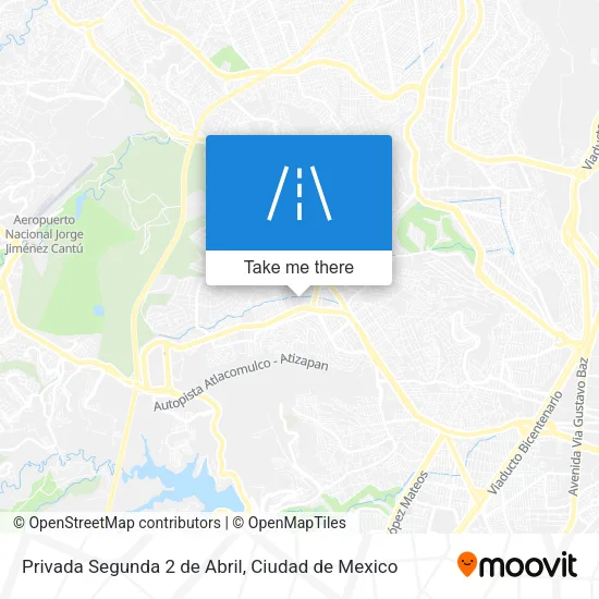 Privada Segunda 2 de Abril map
