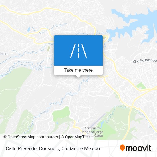 Mapa de Calle Presa del Consuelo