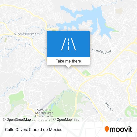Mapa de Calle Olivos