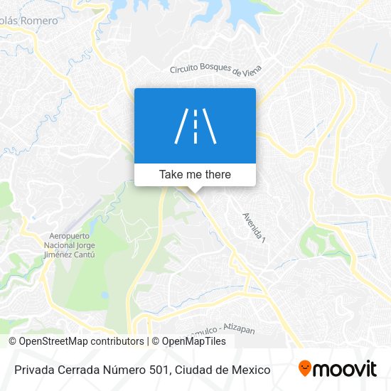 Privada Cerrada Número 501 map