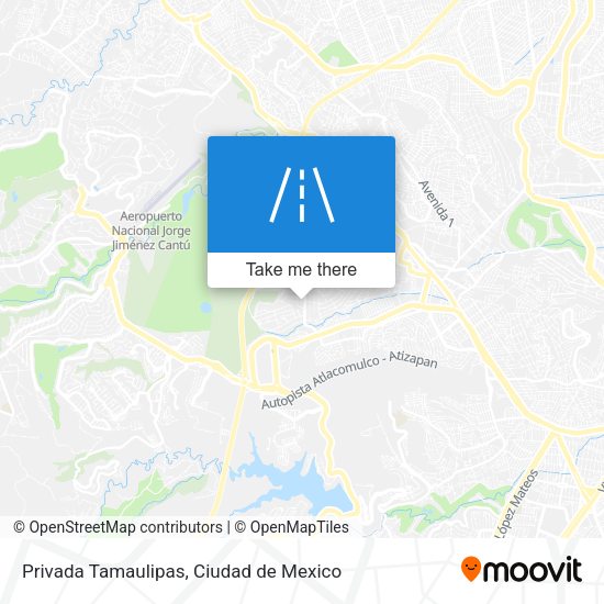 Privada Tamaulipas map