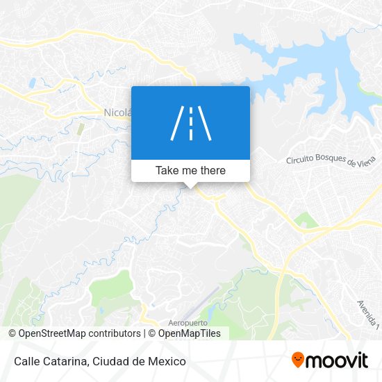 Mapa de Calle Catarina