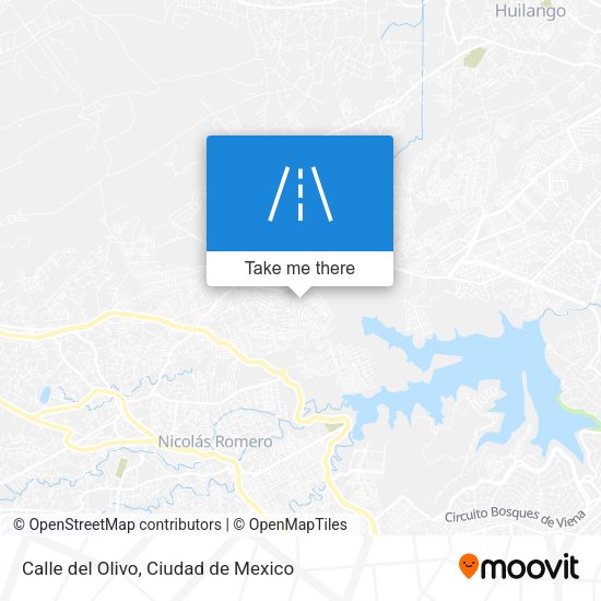 Calle del Olivo map