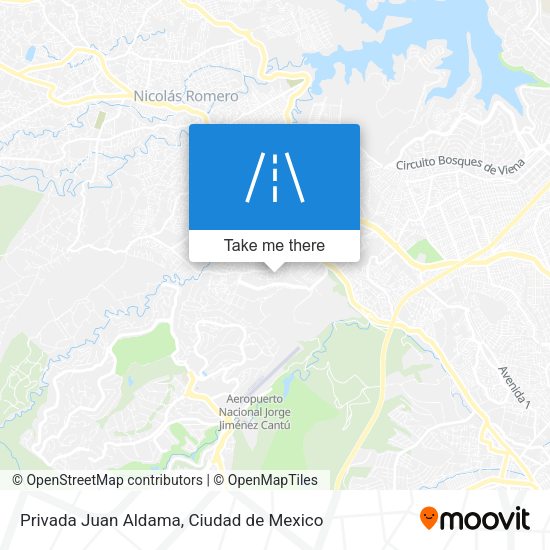 Privada Juan Aldama map