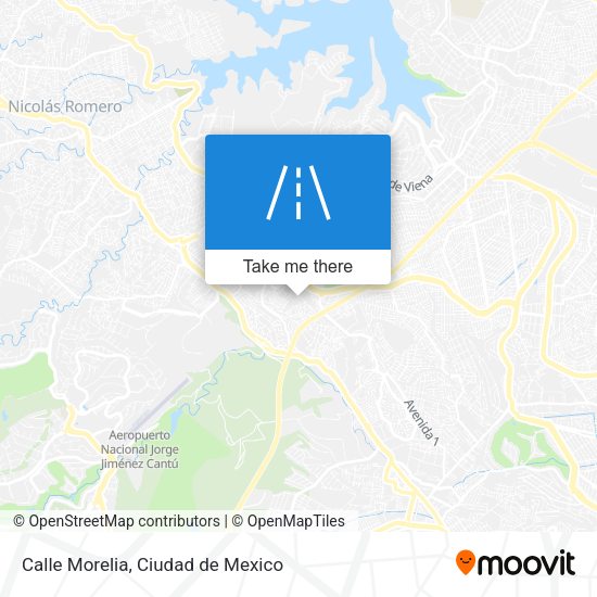 Calle Morelia map