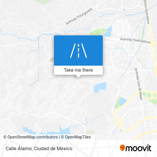 Calle Álamo map