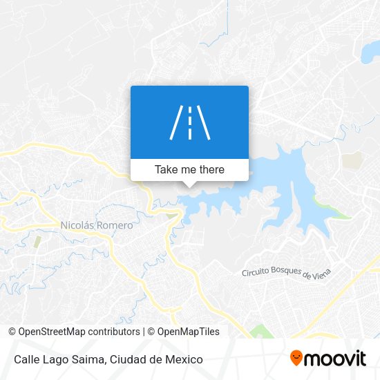 Calle Lago Saima map