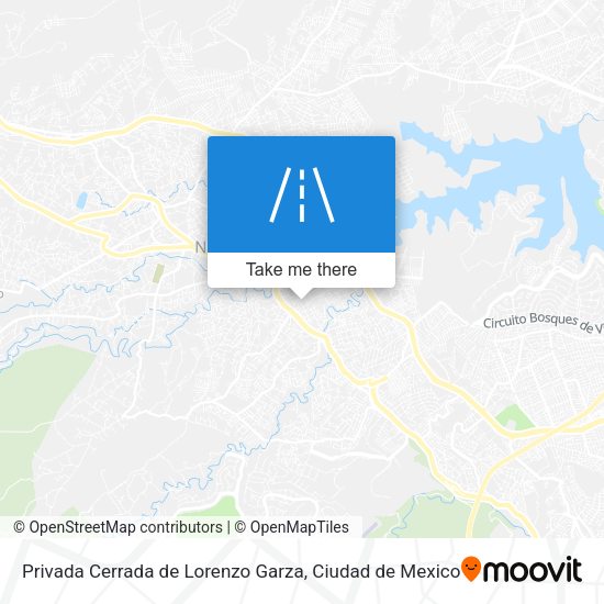Privada Cerrada de Lorenzo Garza map