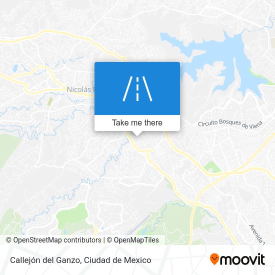 Callejón del Ganzo map