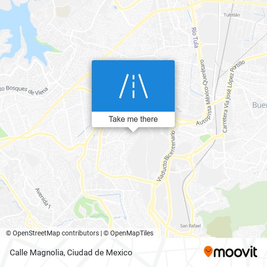 Calle Magnolia map