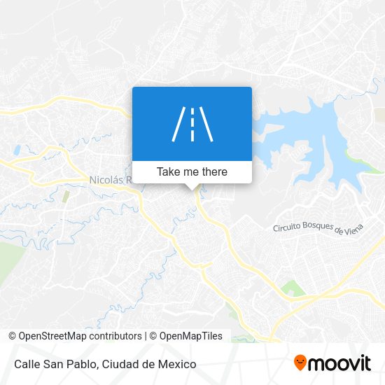 Calle San Pablo map
