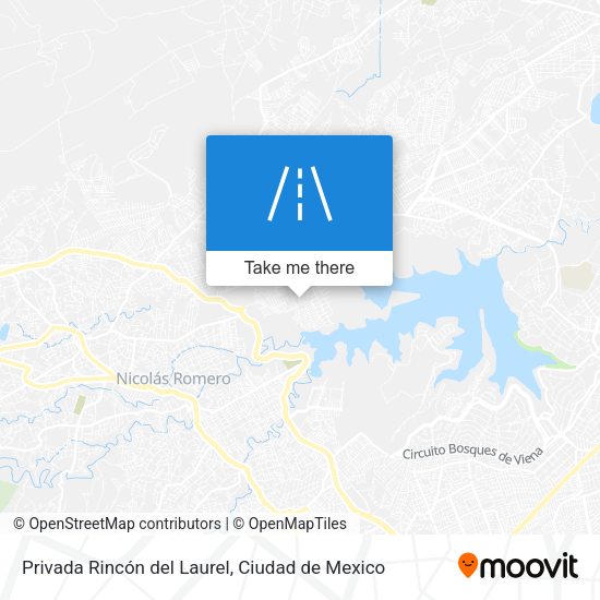 Privada Rincón del Laurel map
