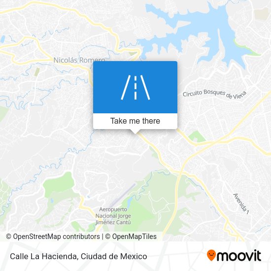 Calle La Hacienda map