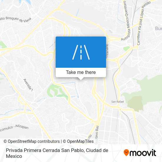 Privada Primera Cerrada San Pablo map