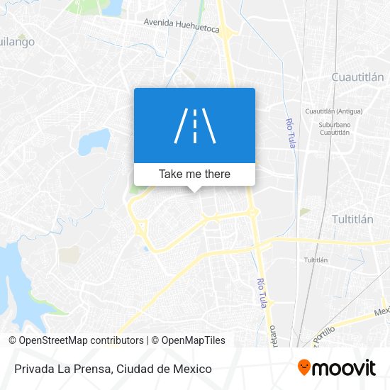 Privada La Prensa map
