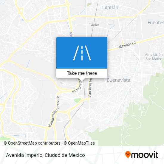 Mapa de Avenida Imperio