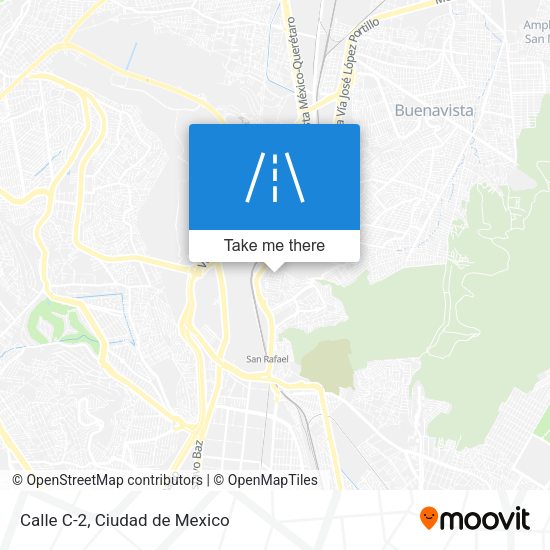 Calle C-2 map